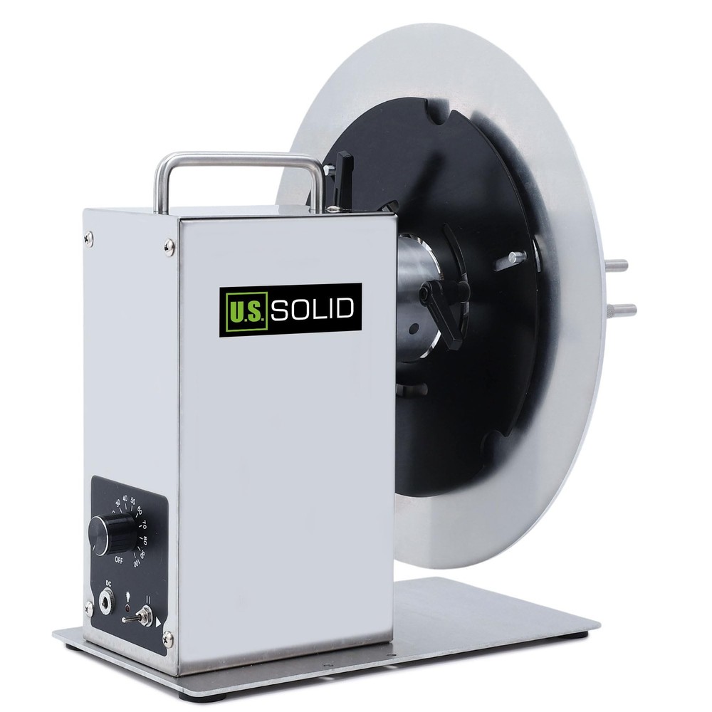 U.S. Solid Automatic Label Rewinder 11.8 in Roll Diameter 5.91 in Width