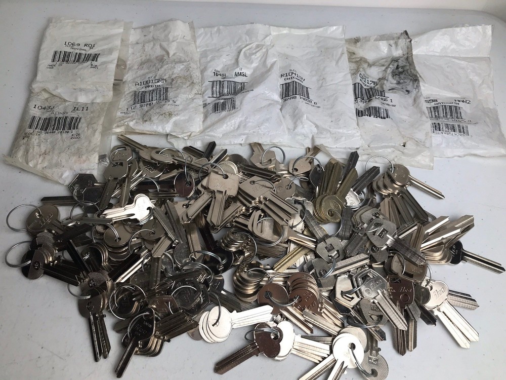 5 lb 7 oz ILCO Blank Key Assorted Mixed Models