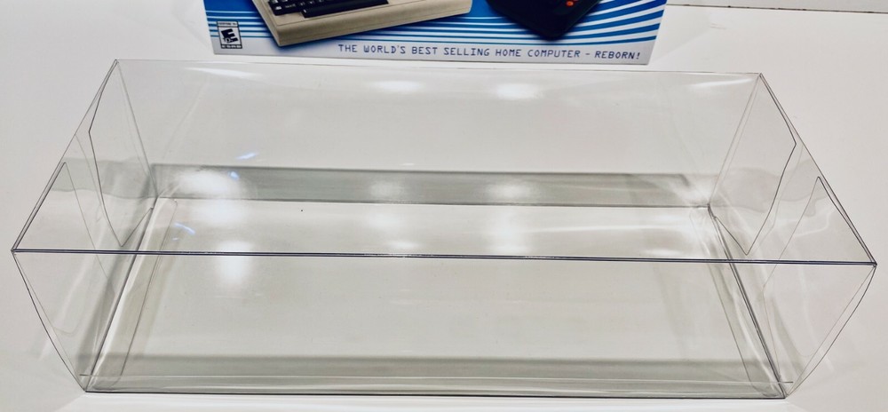 1 Box Protector for C64 MINI Console     Clear Display Case Commodore 64 Classic