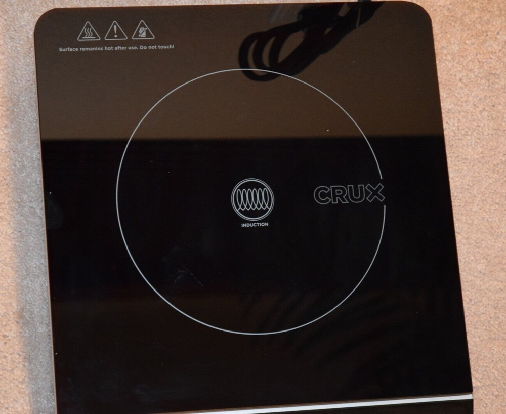 Portable Induction Cooktop, Electric Hot Plate, Programmable Single Burner
