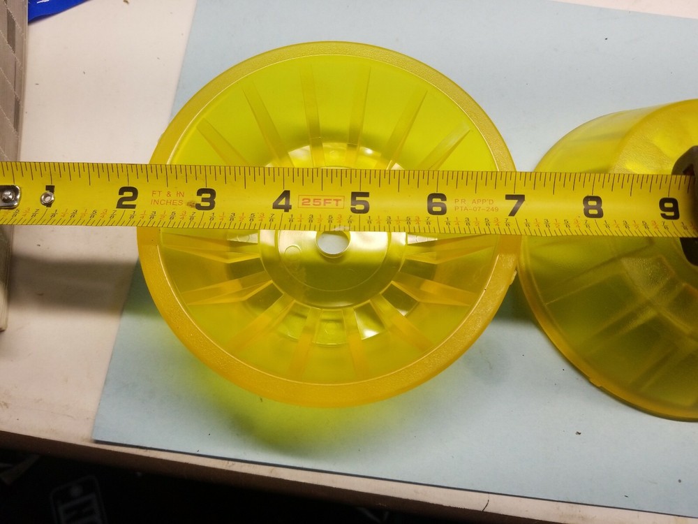(2) 4 Inch Bow Roller Bell Endcap for Boat Trailer Bow stop. Bell roller.