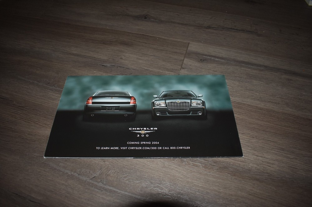 2005 Chrysler 300 introduction sales brochure