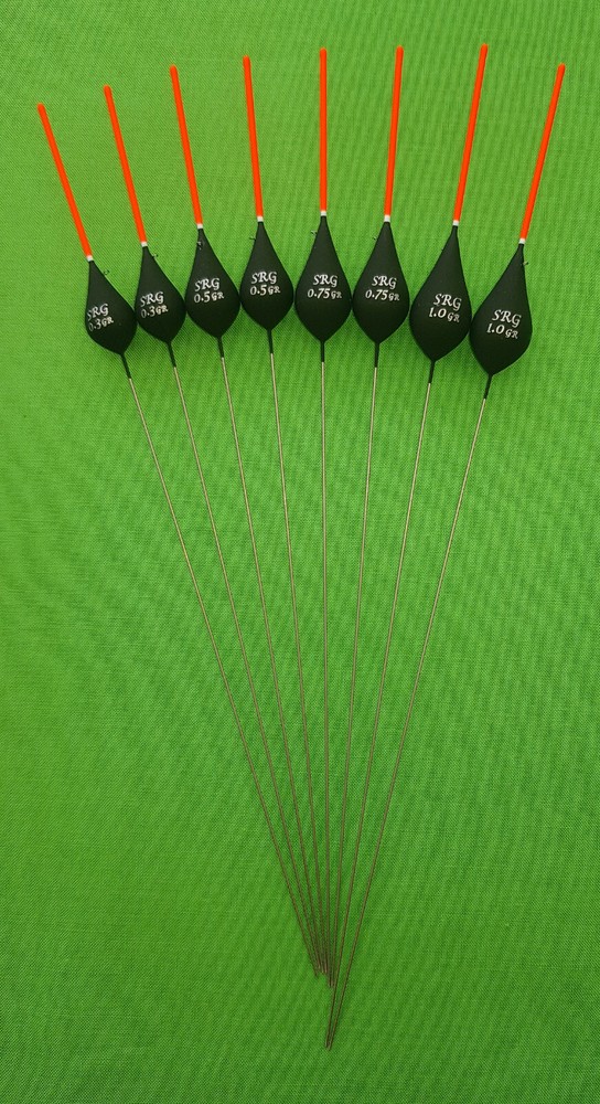 8 x Assorted High Quality Pole Fishing Floats (Pack 331R8)