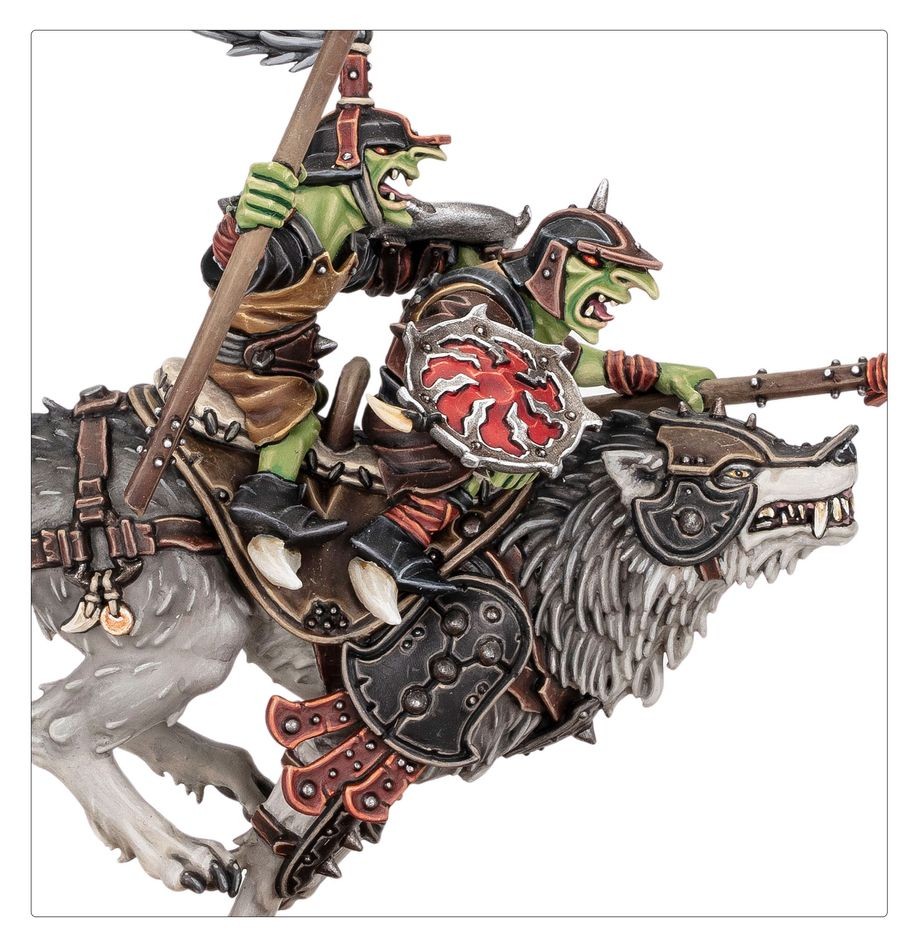 Warhammer: GLOOSMPITE GITZ: SNARLPACK CAVALRY