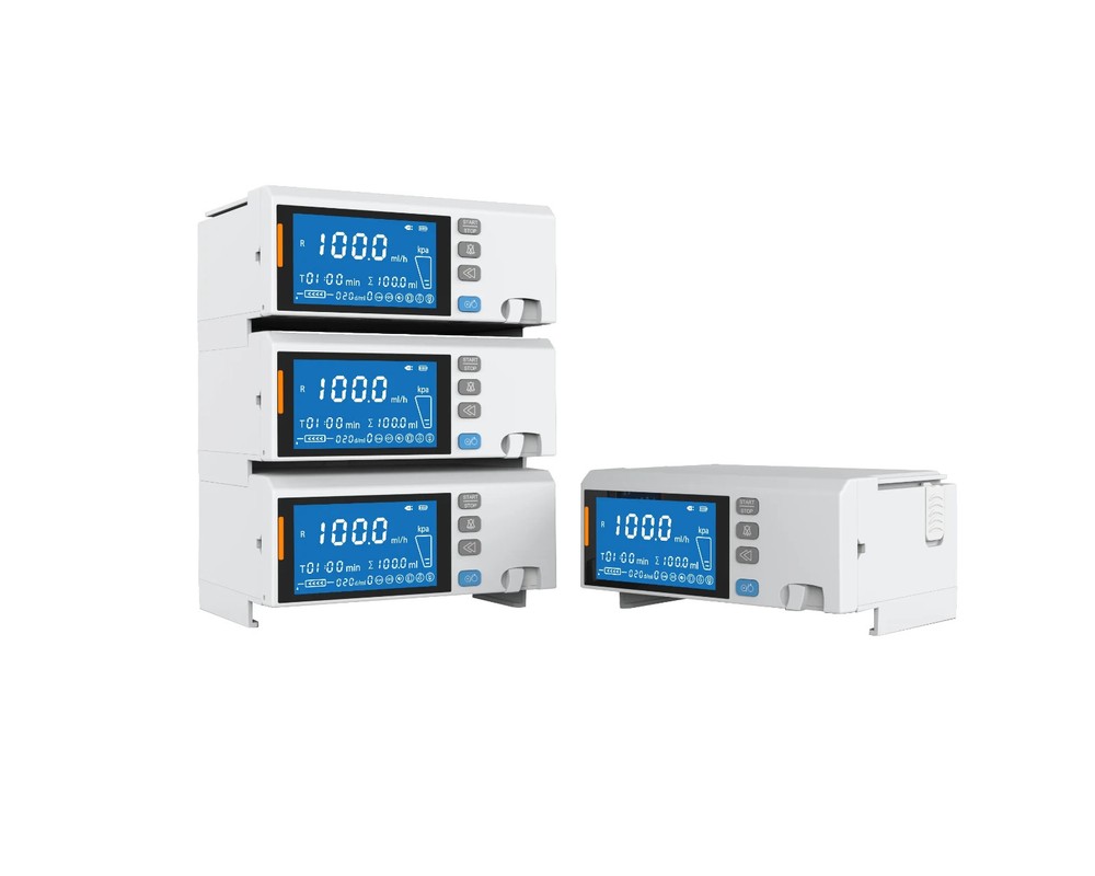 4.3 inch Infusion Pump Multiple Infusion modesTouch Screen Stackable type IV