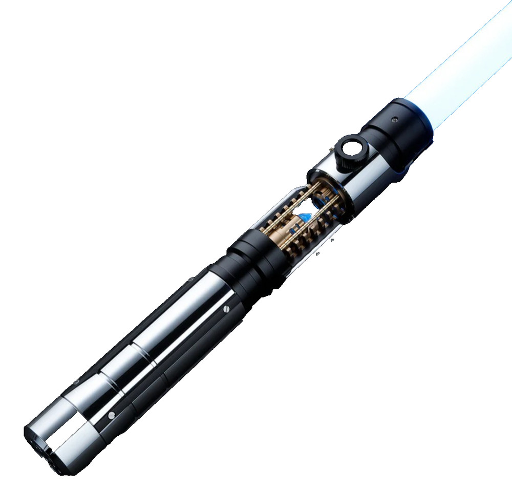 Starkiller Force Unleashed Lightsaber with exposed Kyber Crystal (Proffie) Core