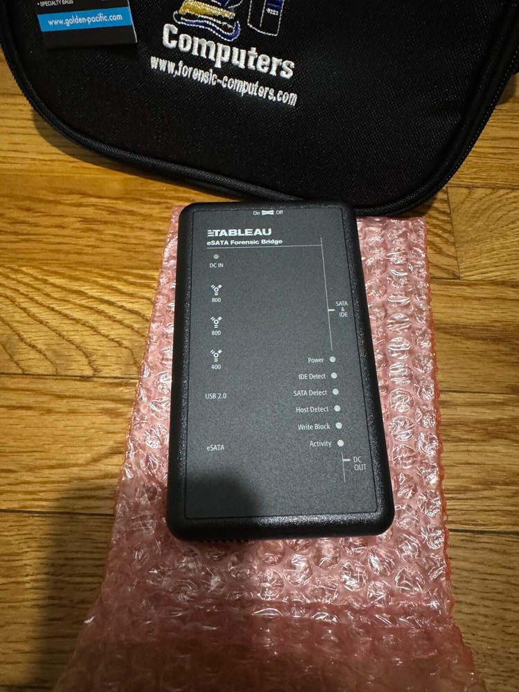 Tableau eSata Forensic Bridge T35es Unit and Quickstart Guide