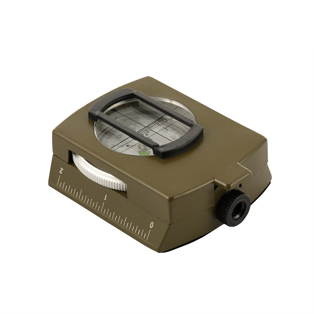 M-Tac Folding Lensatic Compass Sighting Hiking Survival Map Navigation