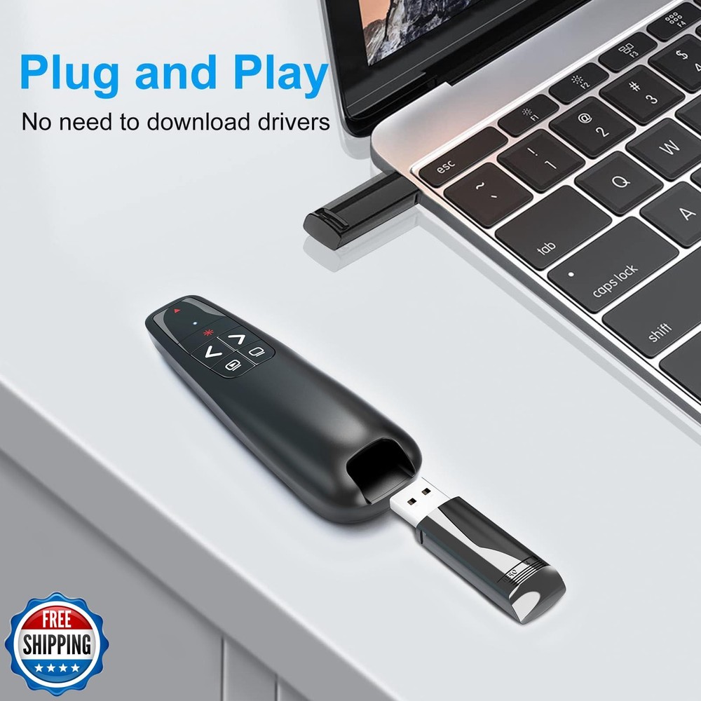 Presentation Clickers for PowerPoint, Clicker for Laptop Presenta