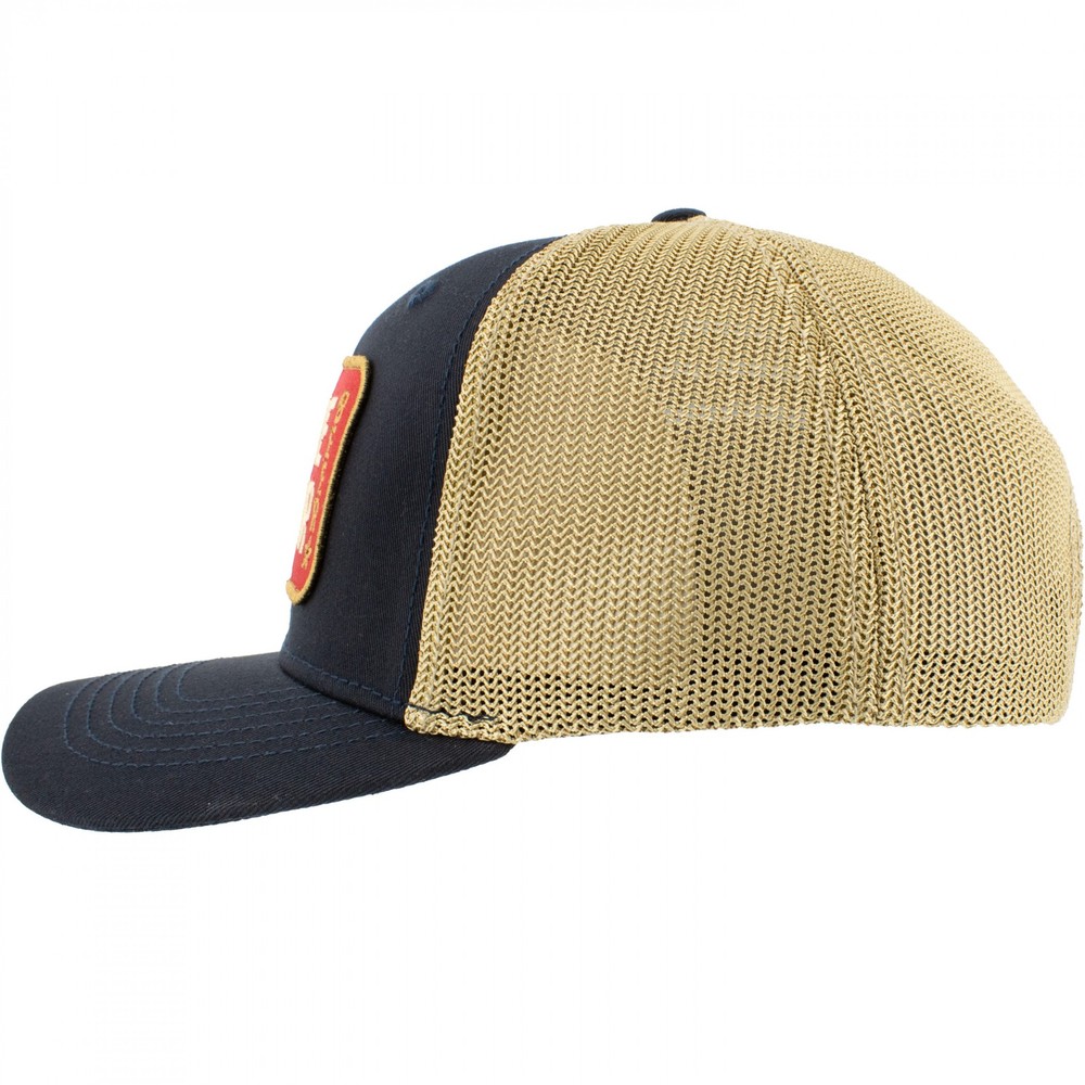 Lone Star Texas Beer Embroidered Twill Patch Adjustable Hat Black