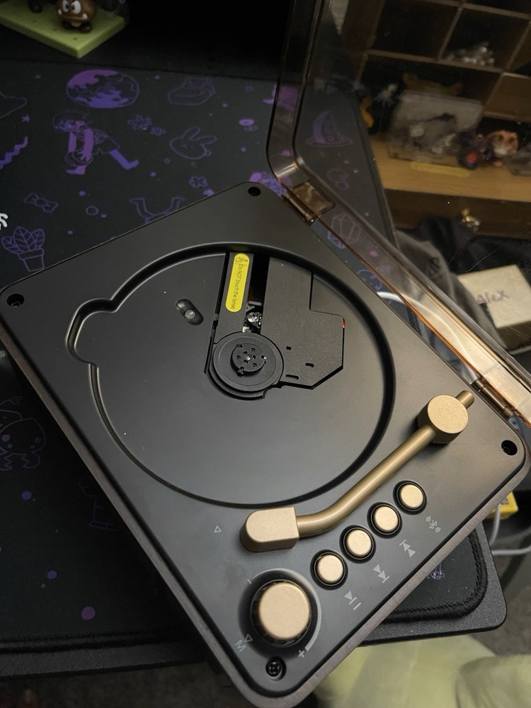 CD Player with Speakers Bluetooth Nostalgic Retro Portable CD Player