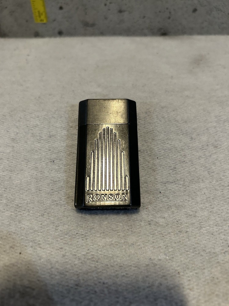 Ronson Jet Lite Butane Refillable Lighter Untested