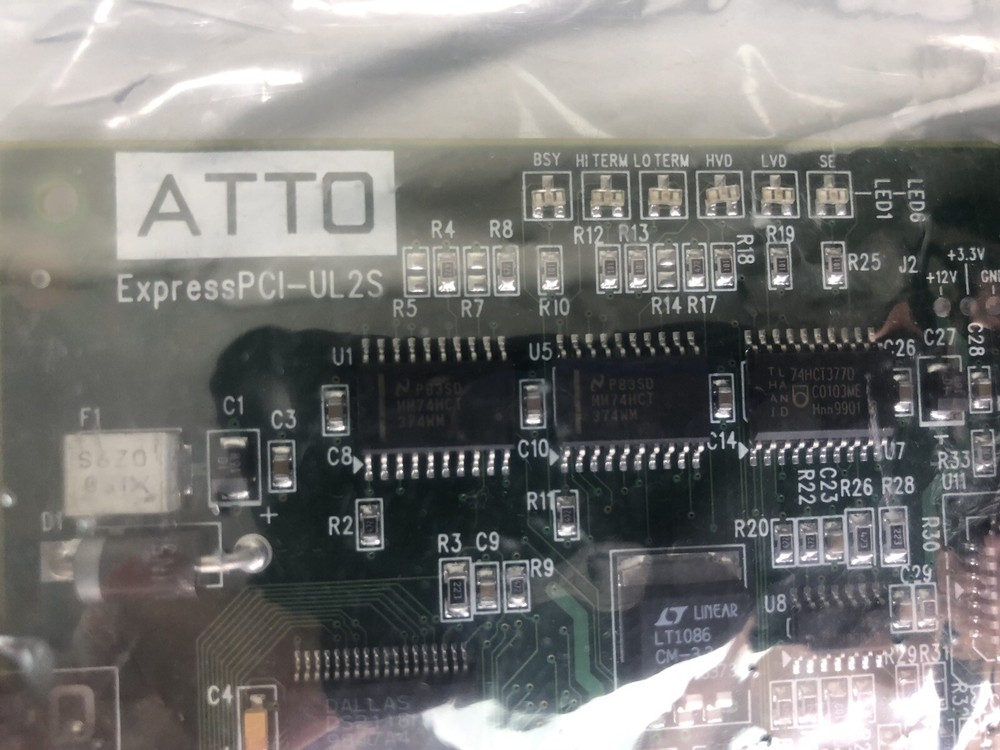 ATTO Express PCI-UL2S SCSI Controller Card