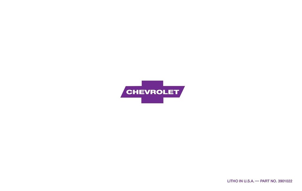 1967 Chevrolet Corvette Owner's Manual