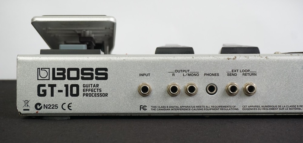Boss GT-10 Guitar Multi Effects Processor Pedal / Floor Board