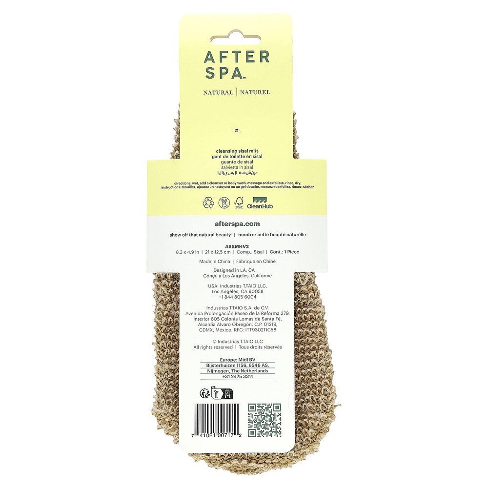 Cleansing Sisal Mitt, 1 Mitt