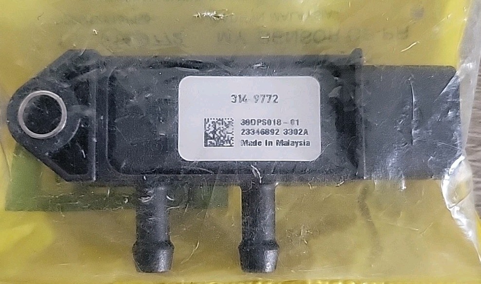 Genuine CAT 314-9772 Differential Pressure Sensor