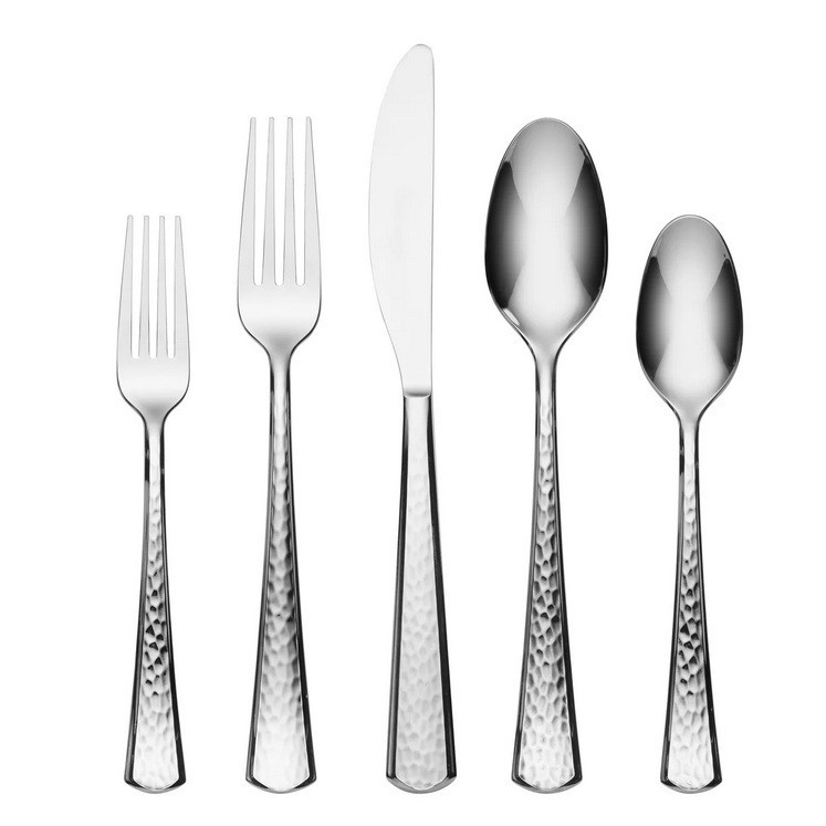 Oneida Stainless Flatware ETTA Service for Four - 20pc Set N/O