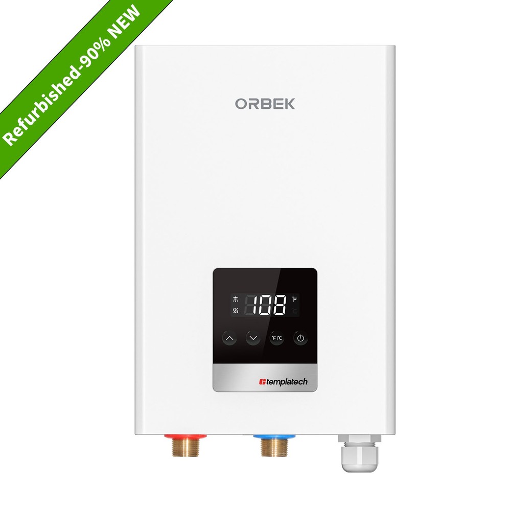 【90% NEW】ORBEK 14kW Tankless Water Heater Electric On Demand Instant Hot Water