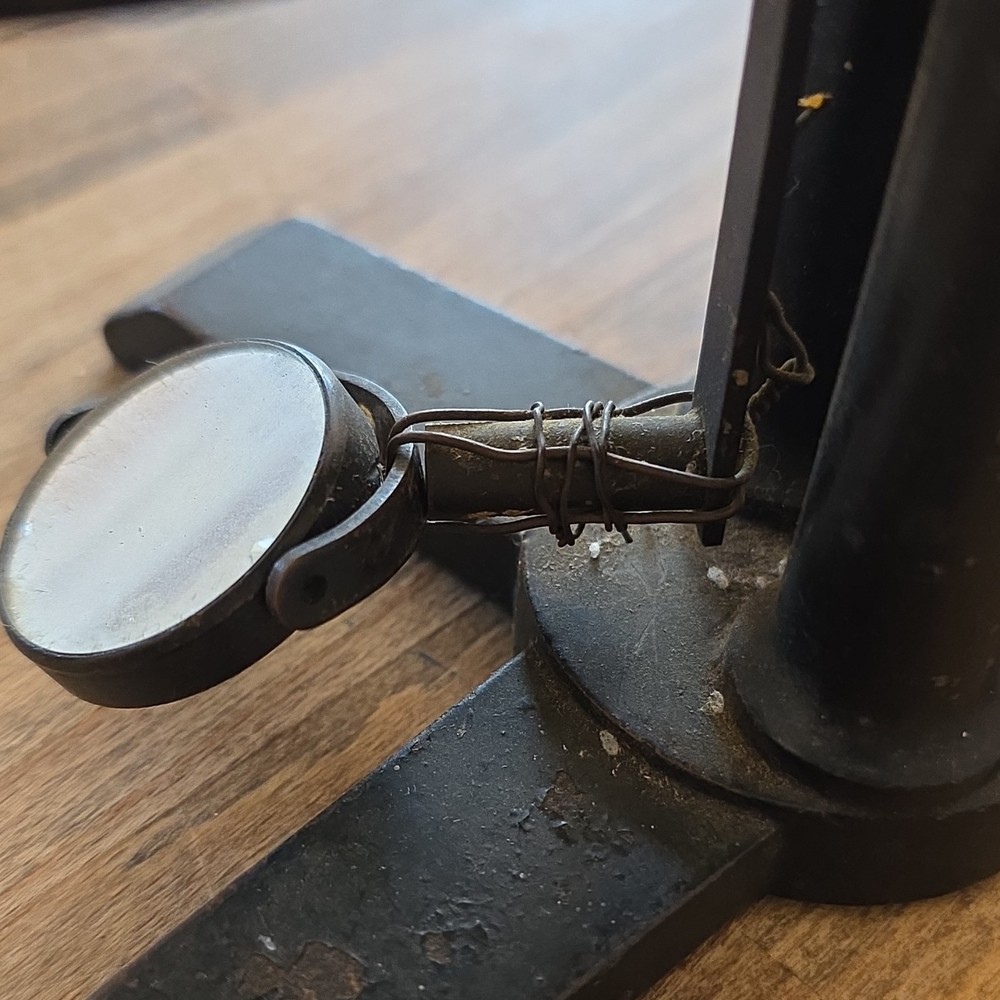 Antique Brass Microscope Multiple Objective Lenses Pre-1930 Original