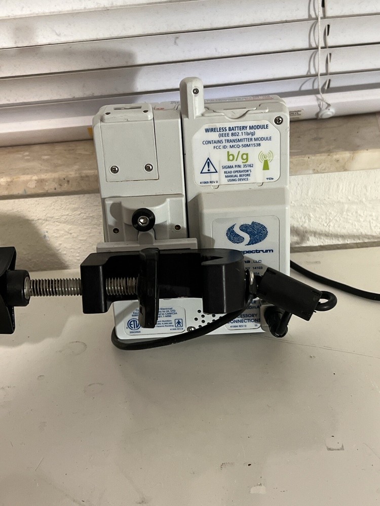 Baxter Sigma Spectrum Infusion Pump Patient Ready.