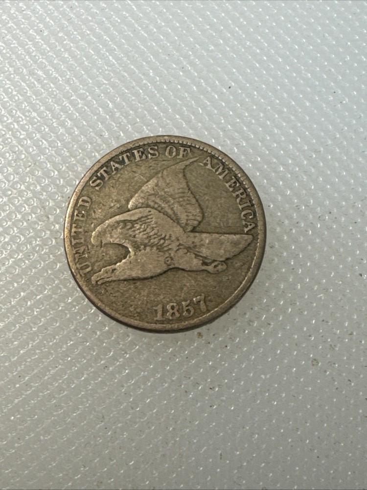 1857 Flying Eagle Cent FH4