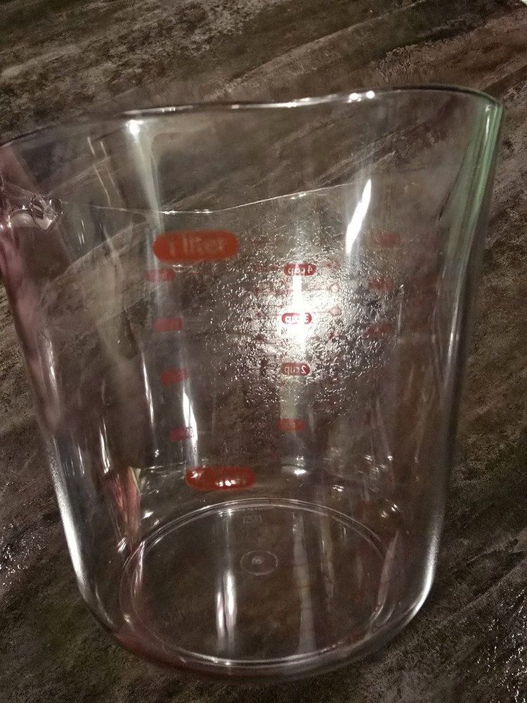 Mainstays 4 Cup PP Plastic Measuring Cup, 32 oz, Clear