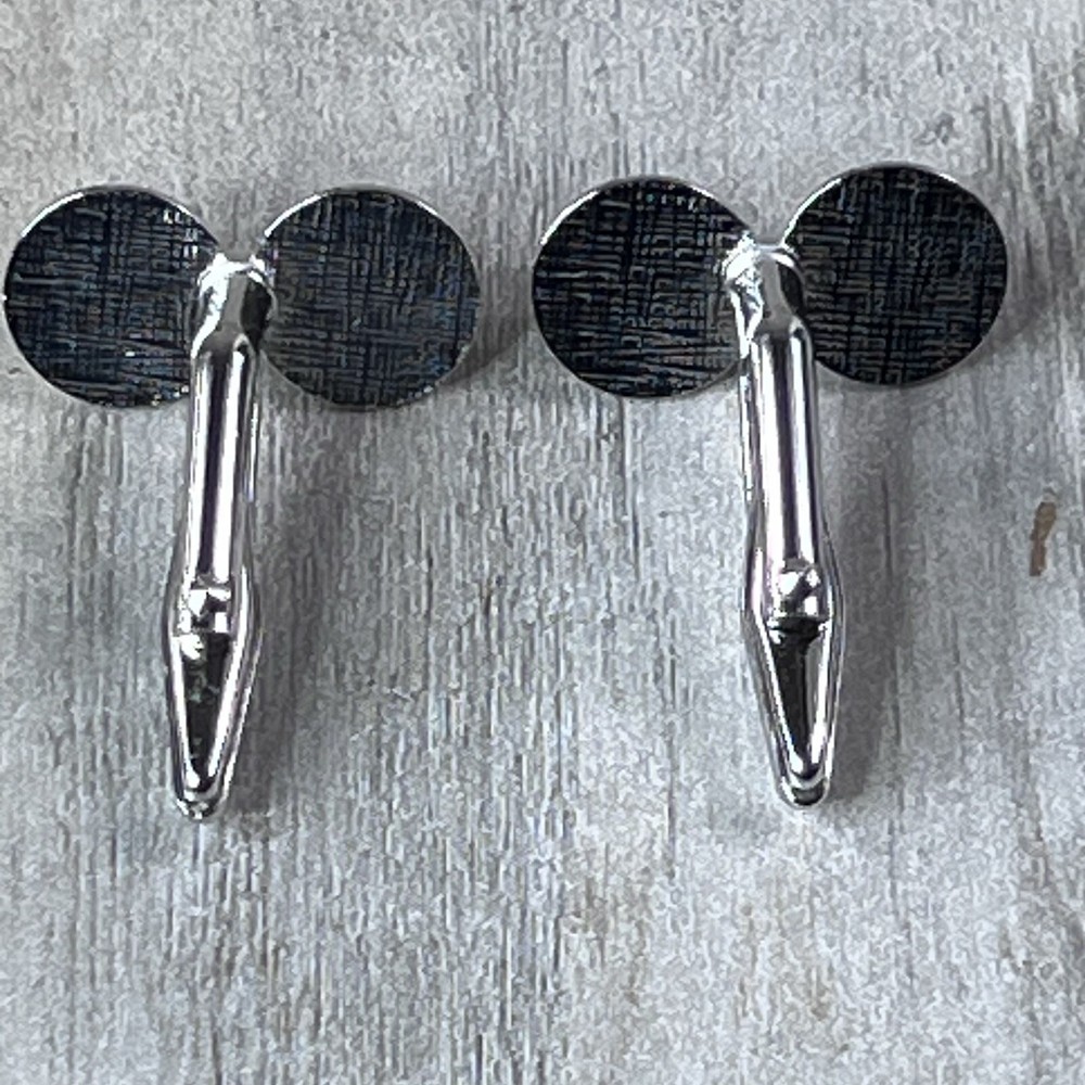 Two Tone Gold And Silver Cufflinks