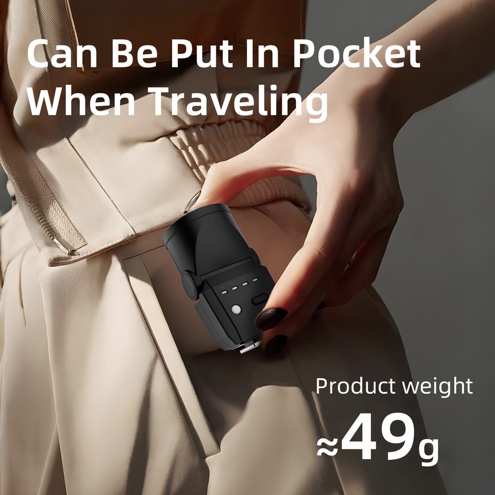 F02 Retro Mini Flash Light Micro Single Camera Portable Photography Fill Light B