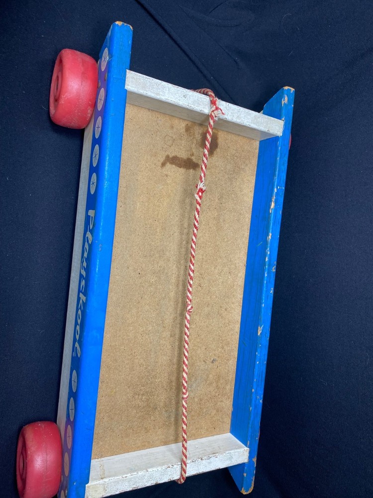Vintage Playskool Wagon Pull Toy