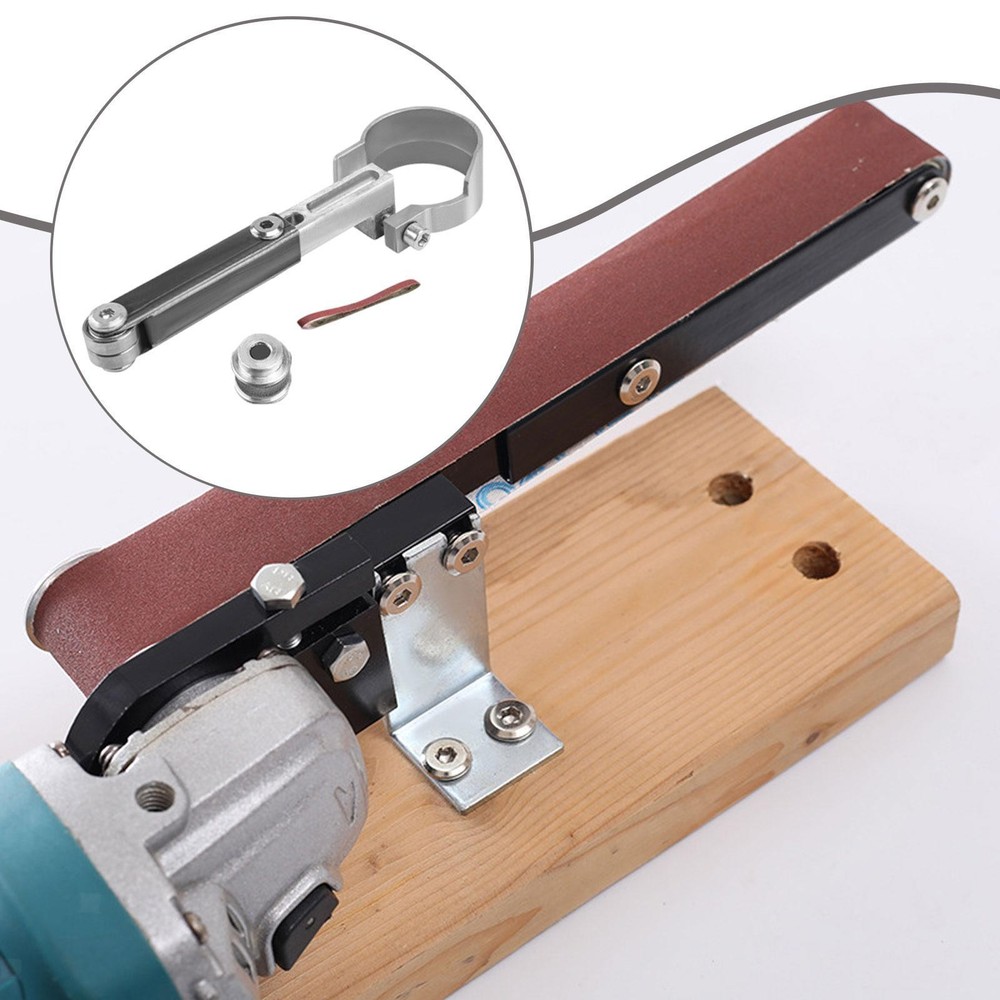 Sanding Belt Adapter for Grinder Accessories Mini Belt Sander Conversion Kit