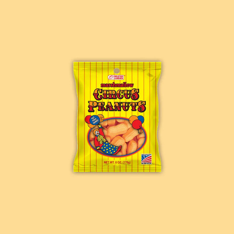 Circus Peanuts 6oz (USA) Exotic Snacks