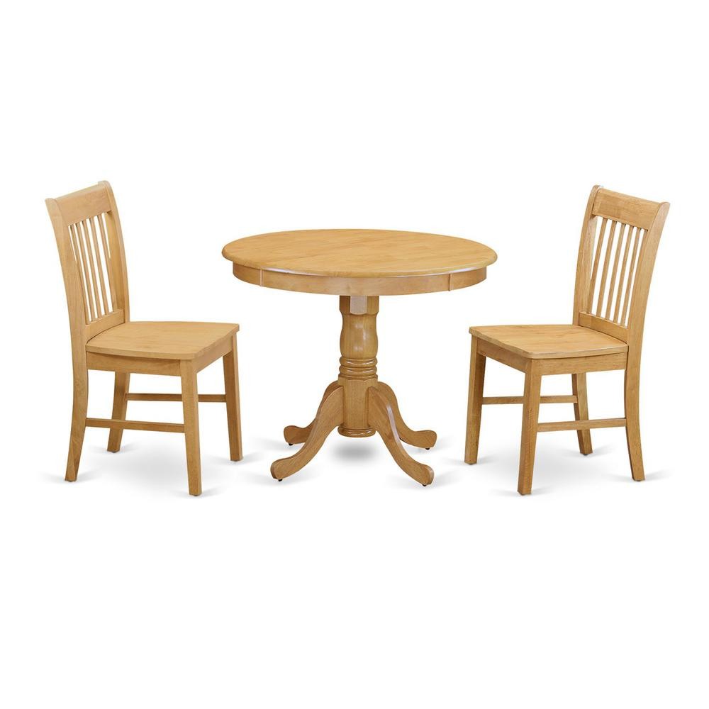 3  Pc  Dining  room  set  -  small  Kitchen  Table  and  2  Dining  chair
