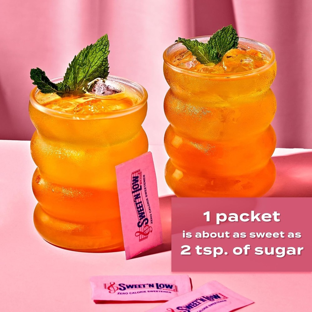 Zero Calorie Sweetener Packets, 8 Boxes, Individual Packets