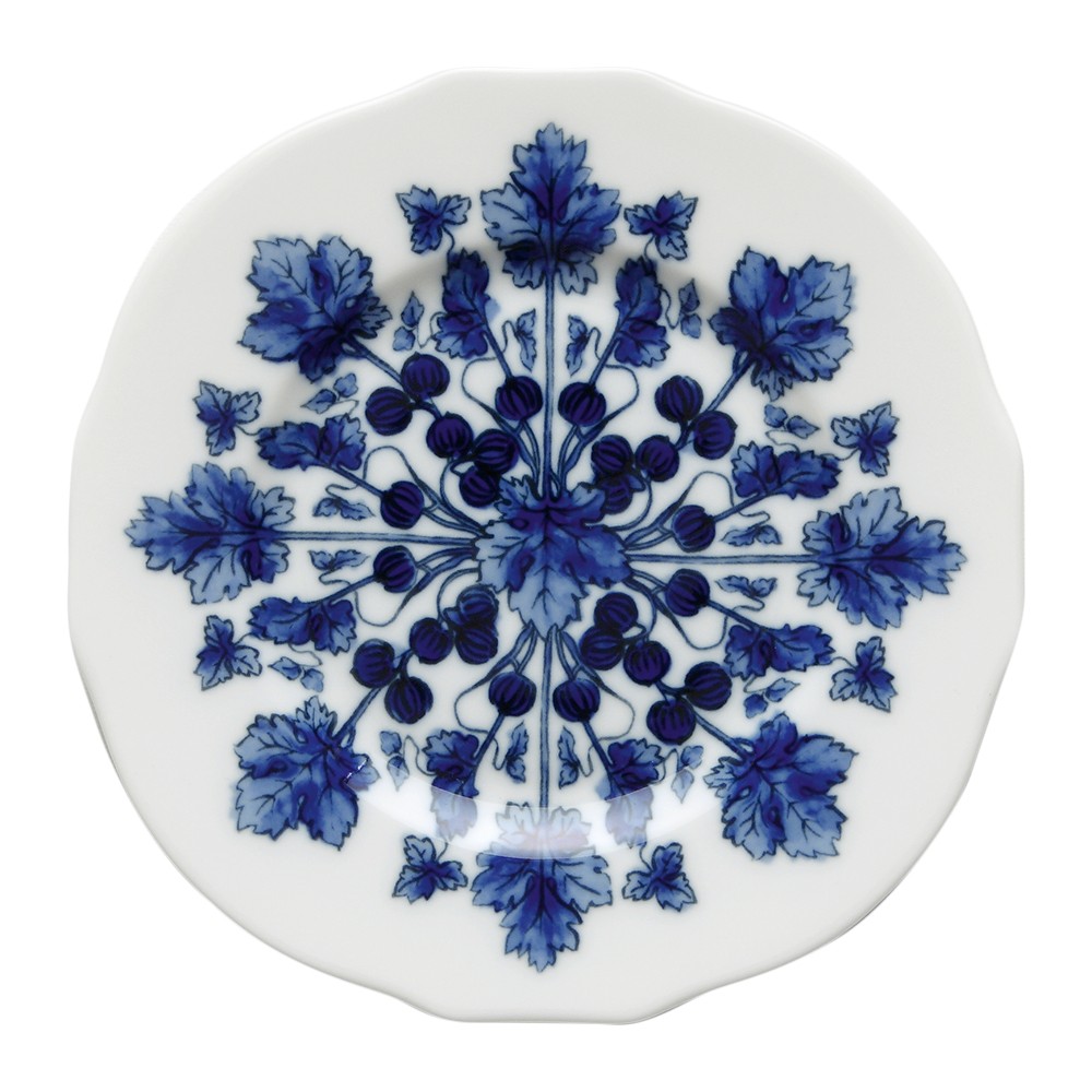 Richard Ginori Babele Flat Bread Plate Blue 17cm