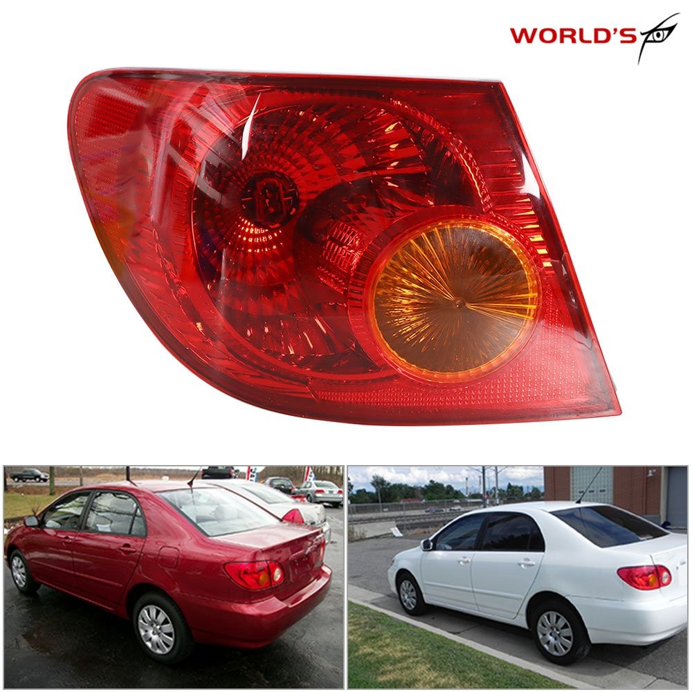 For Toyota Corolla 2005-2008 Rear Outer Tail Light Brake Lamp Driver Left Side