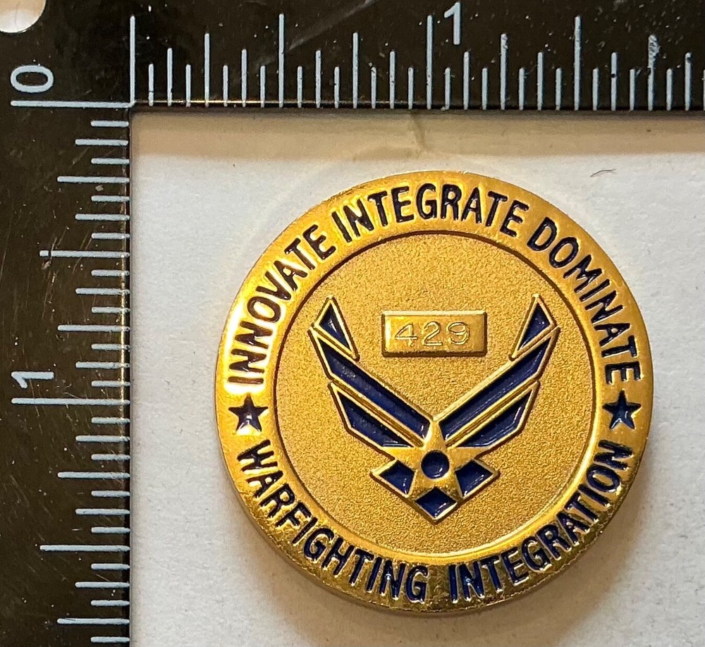 Challenge Coin USAFE KMC First Sergeant Council Ramstein AB Germany