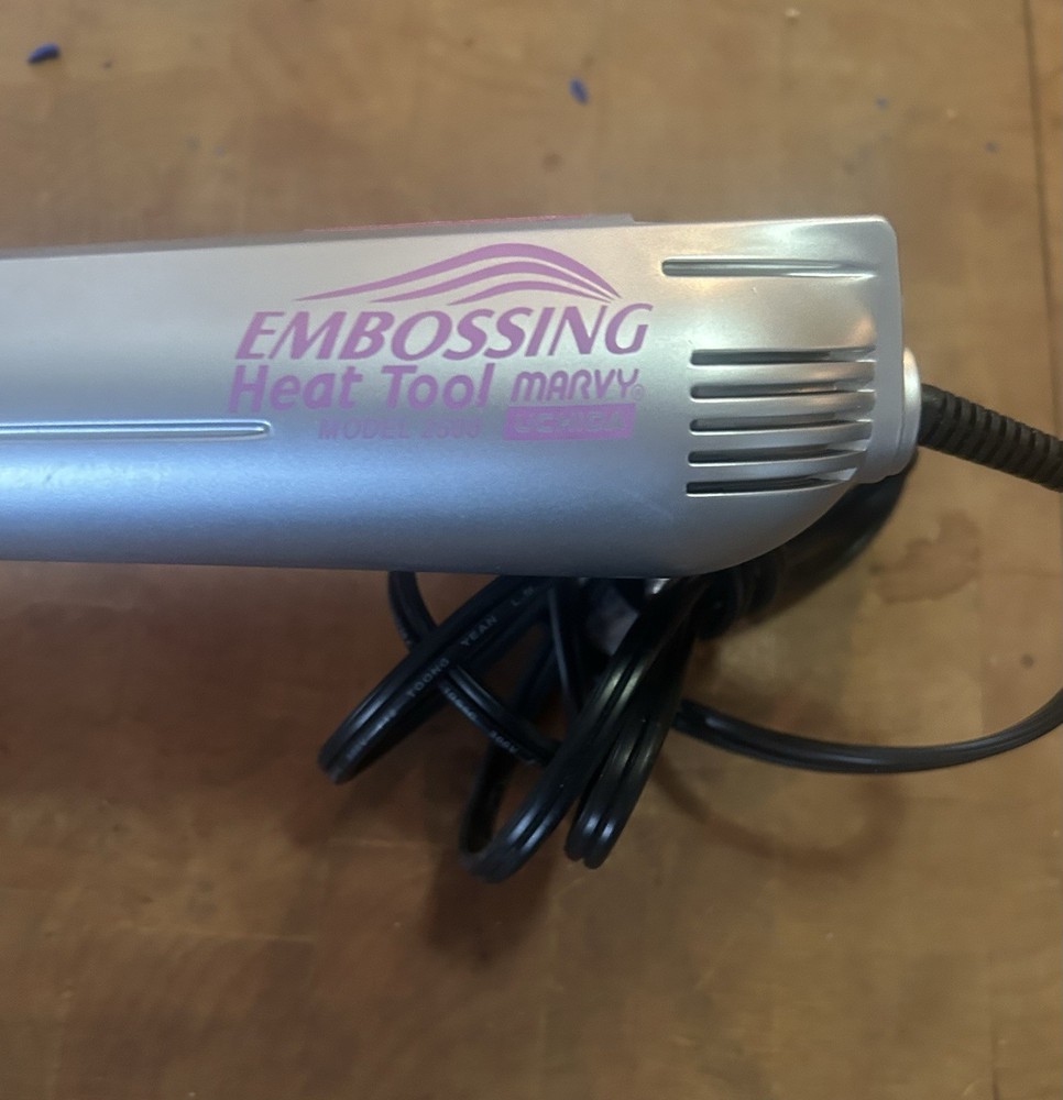 Embossing Heat Tool Model 2500 Silver With Stand A23