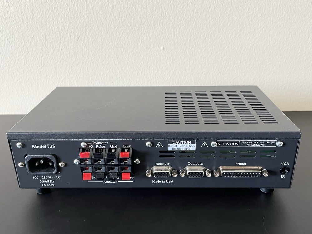 Network Satellite System Controller Model 735 - C-Band Dish Positioner/Receiver