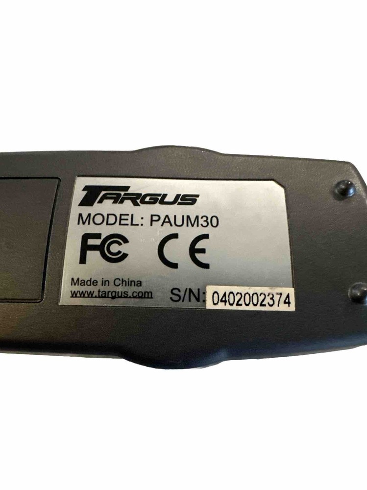 Targus PAUM30 Notebook Wireless Presenter Remote Control w/ Laser Pointer Gray