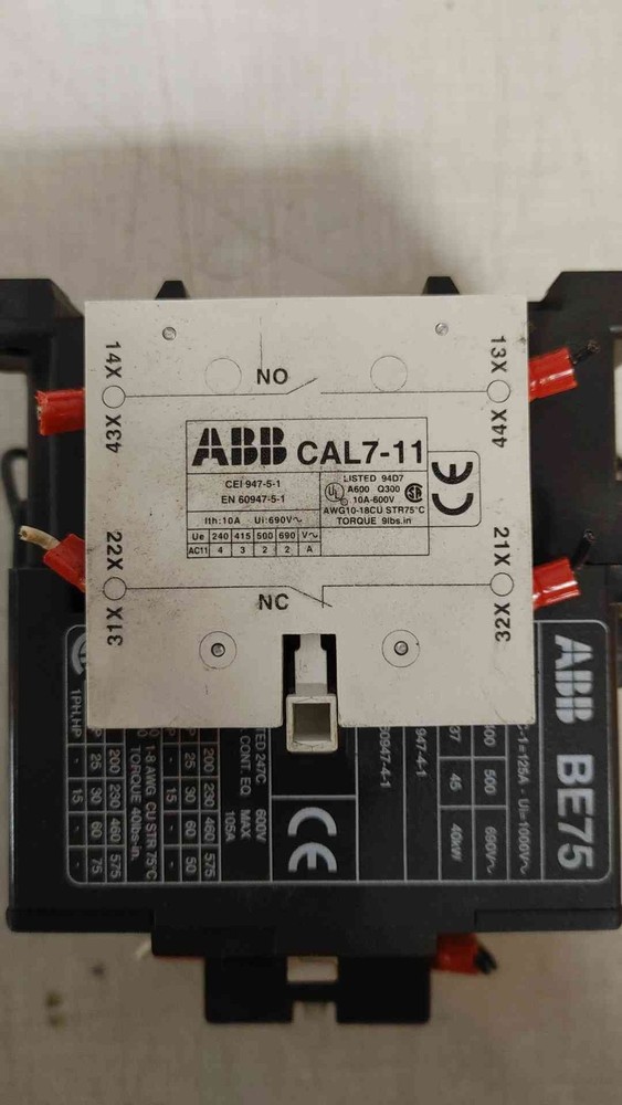 ABB Voltage Control 600V CAL7-11
