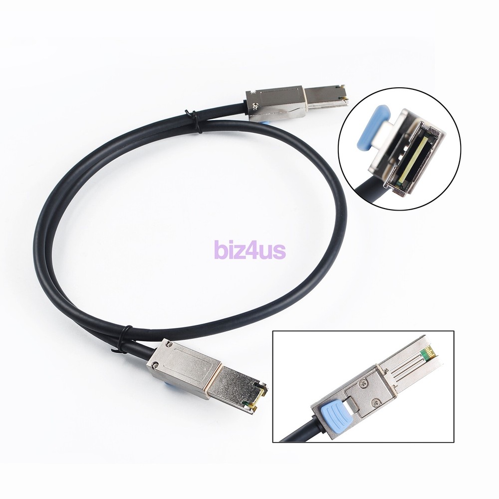 SFF-8088 Mini SAS 26Pin to SFF-8088 SAS 26Pin External Cable Disk Array Line 1M