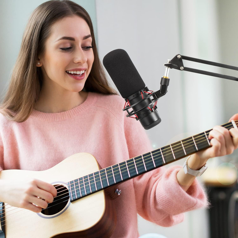 Hyperx Quadcast Windscreen - Microphone Foam Covers Pop Filter Compatible with H