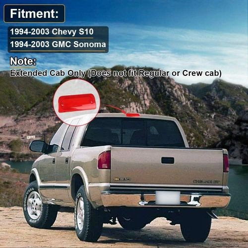 Extended Cab Only Compatible with 1994-2003 High Mount Stop Lamp Assembly