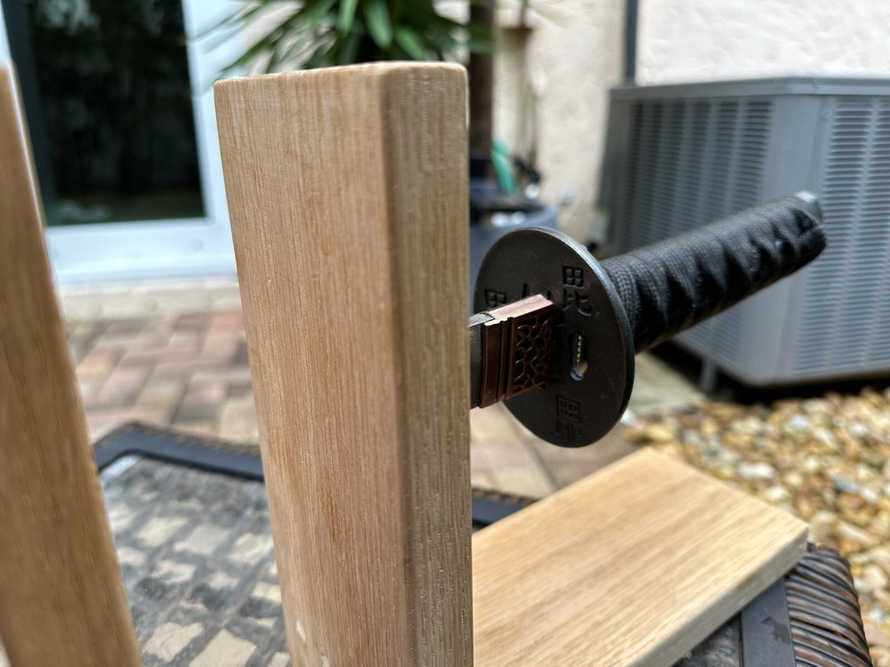 Unique Katana Book Holder Handmade