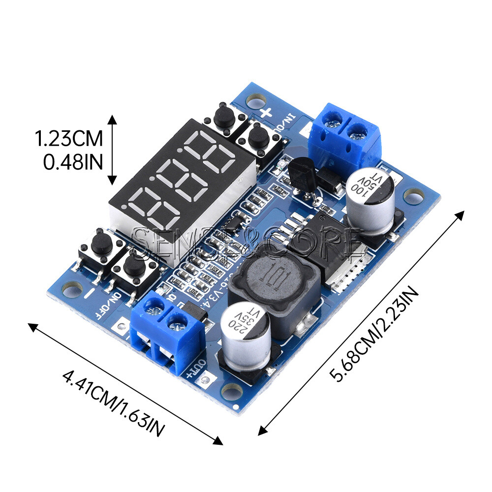 LM2596 DC-DC Adjustable Step-Down Power Supply Module Voltage Regulator Module-