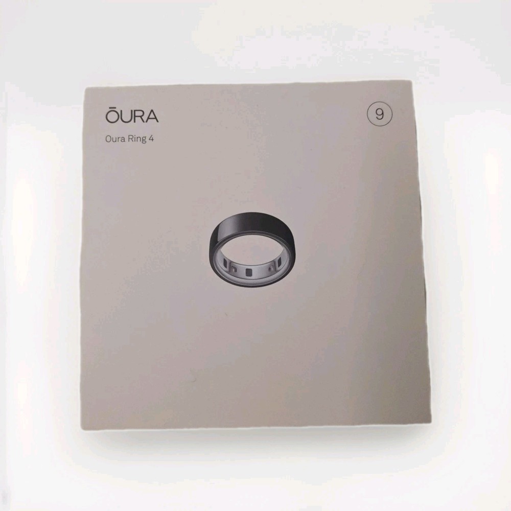 Oura Ring Gen 4 Size 9 BLACK
