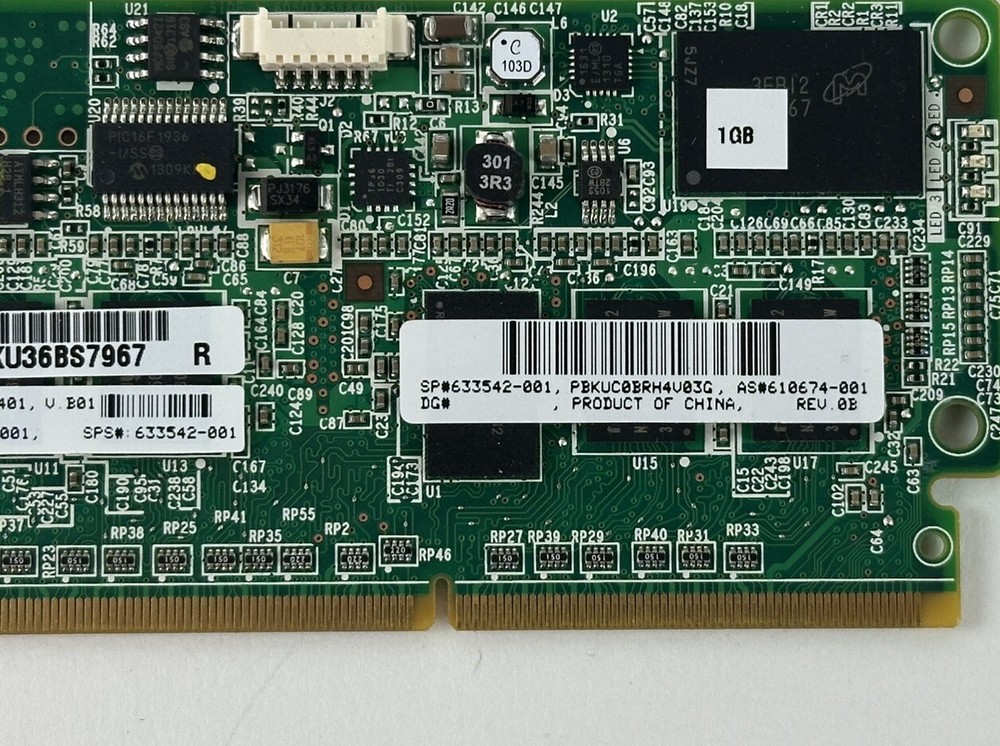HP 610674-001 Smart Array 1GB Cache Module Controller mini DIMM