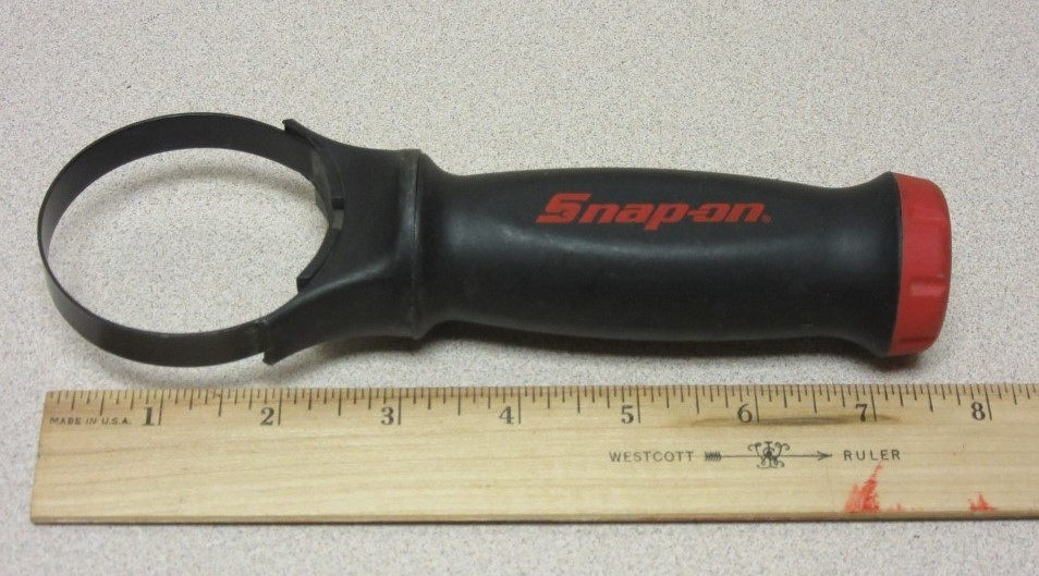 Snap-On Drill or Hammer Handle Red/Black Adjustable