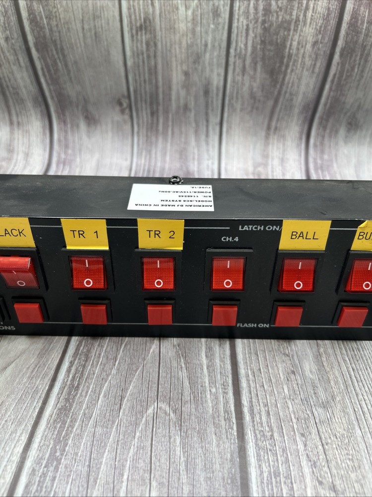 LSC Light Stream Controls SC-8 System Used Switch Panel Tested Working